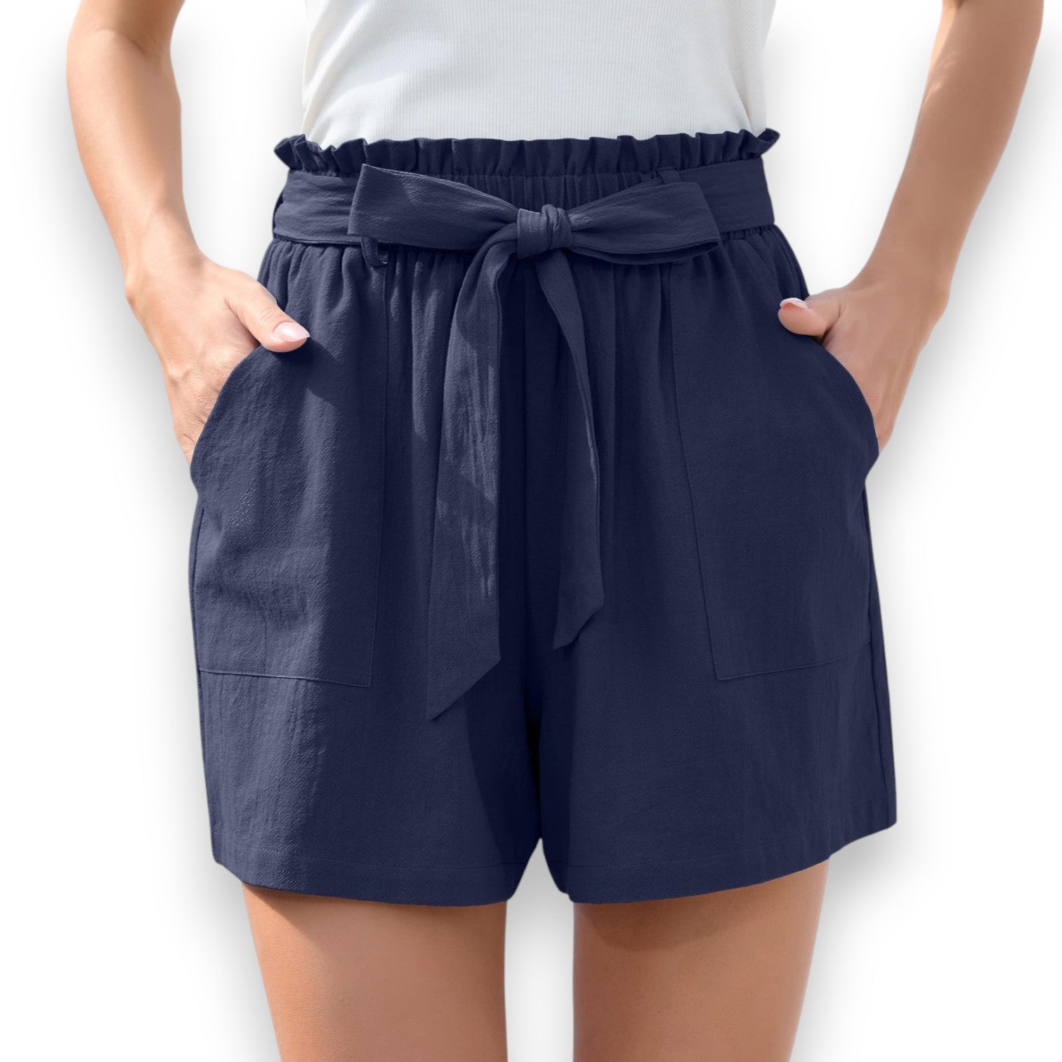 Shorts Estivi con Volant e Fiocco - Etnicool