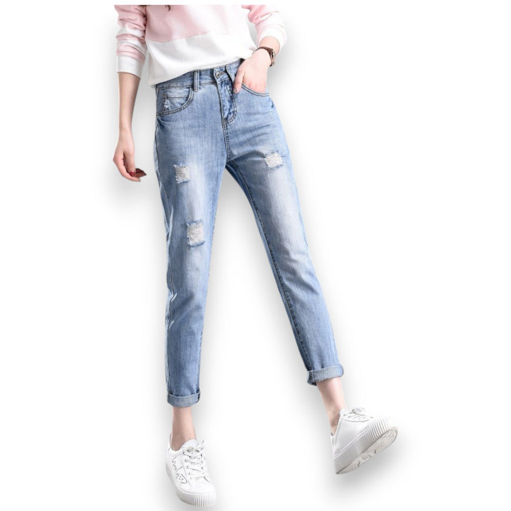 Jeans Strappati da Donna - Etnicool