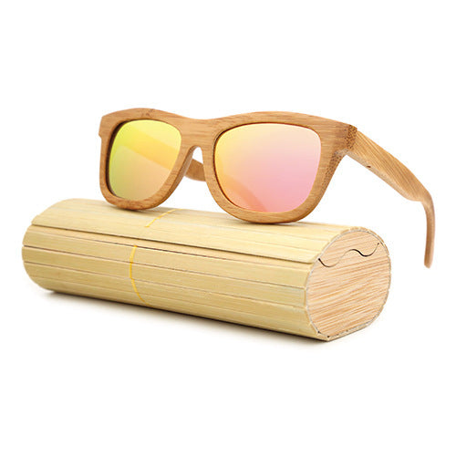 Gafas de Sol de Bambú Polarizadas