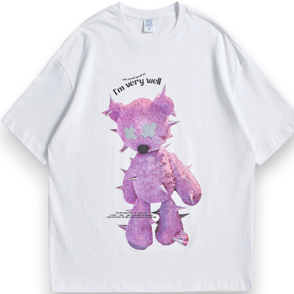 T-shirt Unisex Oversize Riflettente con Stampa - Etnicool