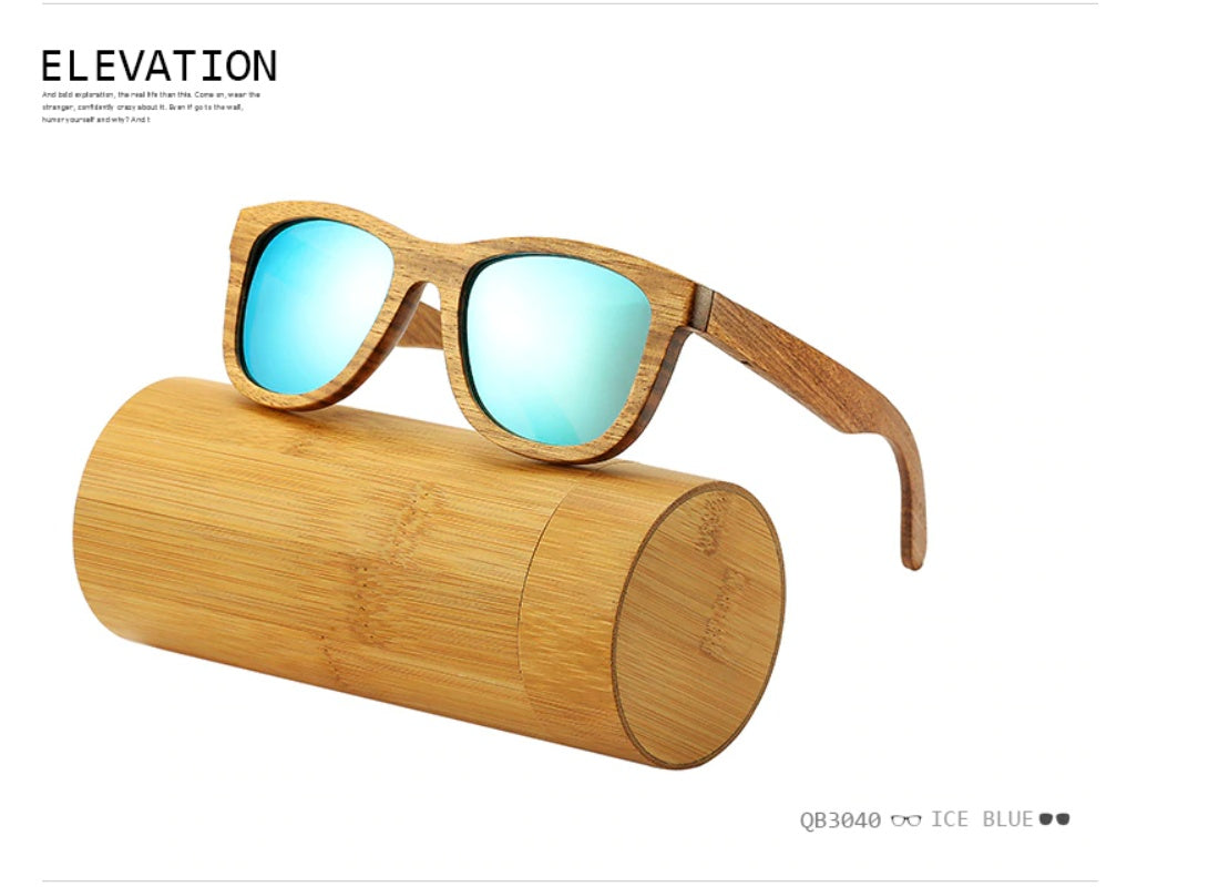 Gafas de Sol de Bambú Polarizadas