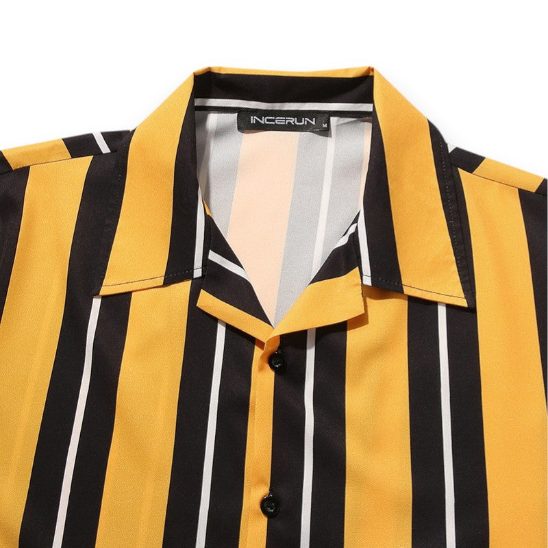 Camisa Estilo Casual Streetwear