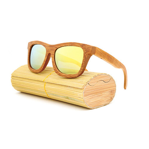 Gafas de Sol de Bambú Polarizadas