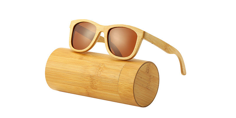 Gafas de Sol de Bambú Polarizadas