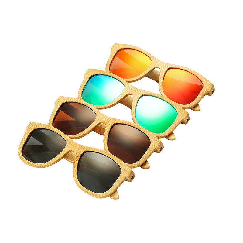 Gafas de Sol de Bambú Polarizadas