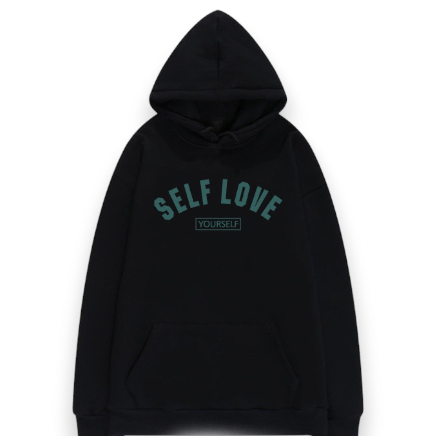 Sudadera con Capucha de Color Sólido y Estilo Simple