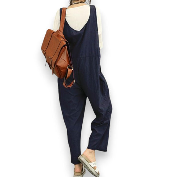 Pantalones Casual Sueltos con Tirantes