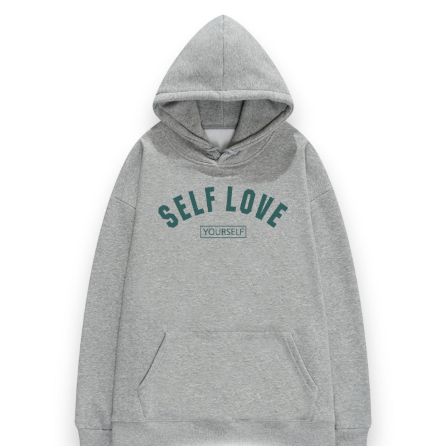 Sudadera con Capucha de Color Sólido y Estilo Simple