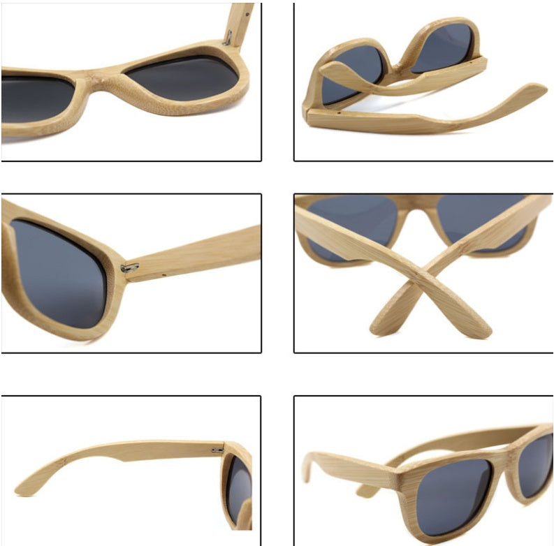 Gafas de Sol de Bambú Polarizadas
