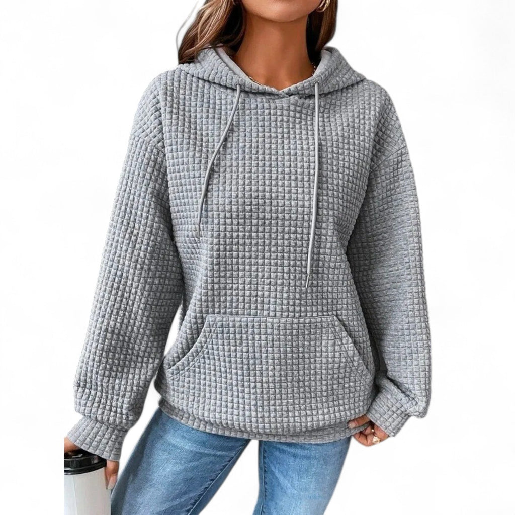 Suéter Casual Holgado con Capucha