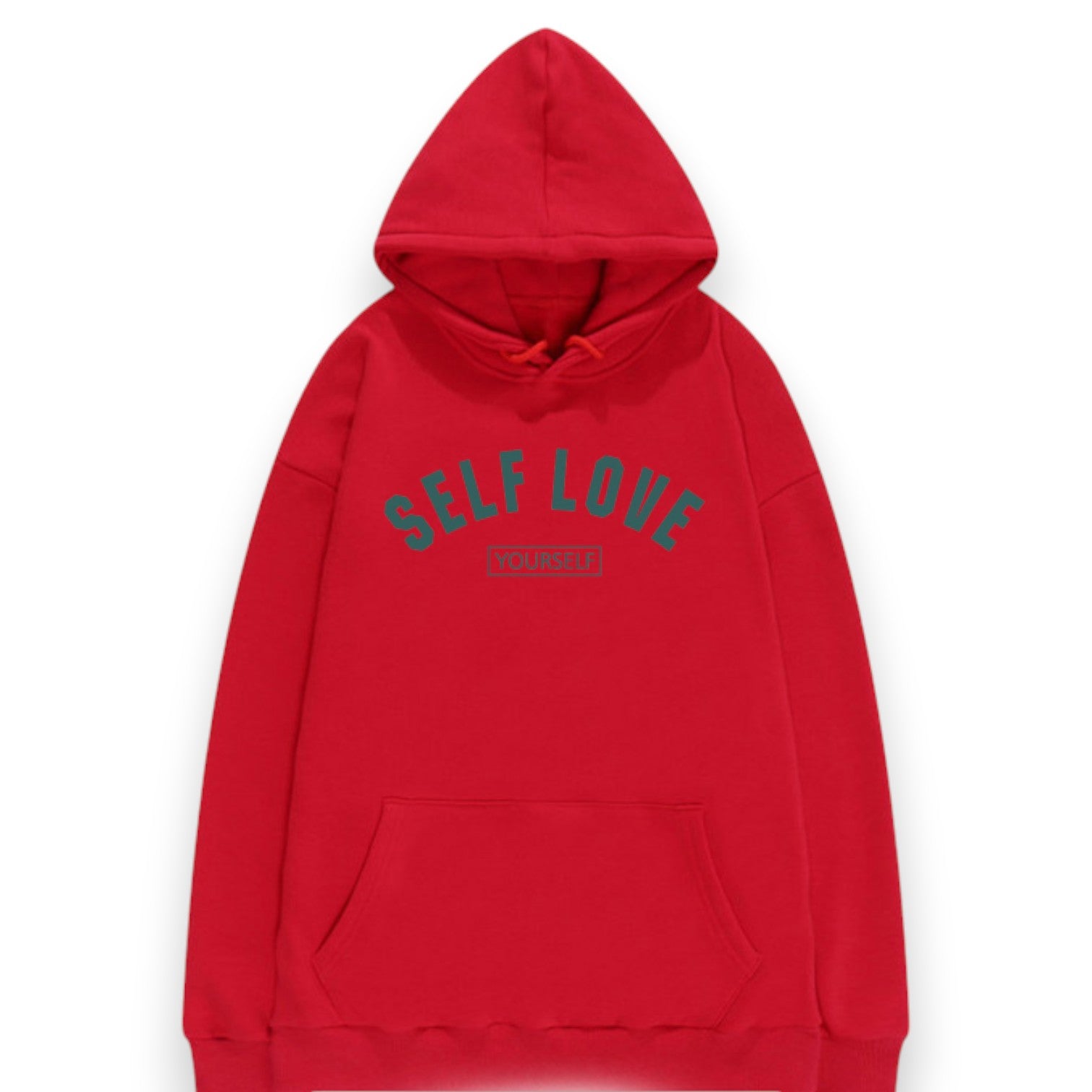 Sudadera con Capucha de Color Sólido y Estilo Simple